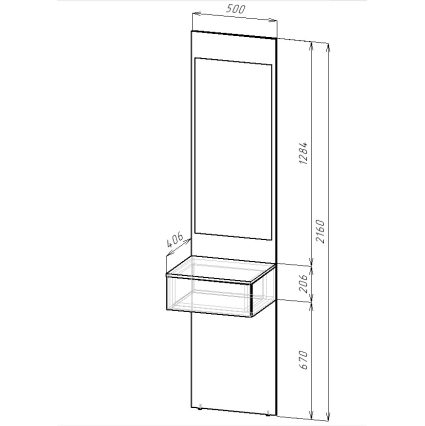 Набор мебели для прихожей "Марсель-154" МР 01-154 В2160 Ш1500 Г580 (ЛДСП Белый премиум) Набор мебели для прихожей "Марсель-154" МР 01-154 В2160 Ш1500 Г580 (ЛДСП Белый премиум)